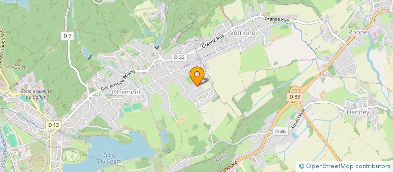 localisation de l'entreprise LES MAQUISARDS  OFFEMONT