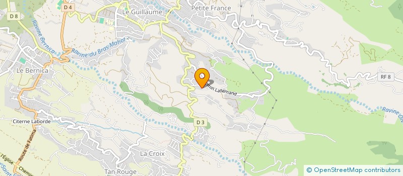 localisation de l'entreprise LES MARAICHERS DU GUILLAUME à SAINT-PAUL