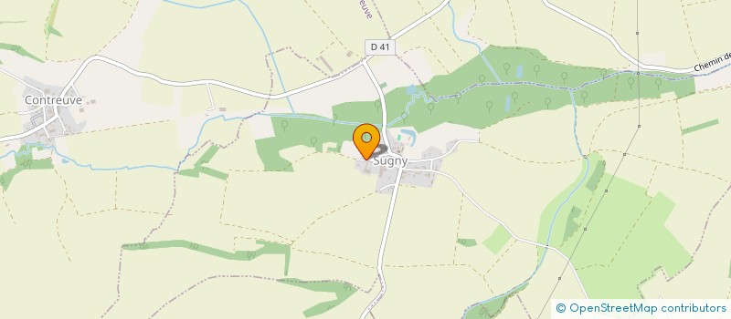 localisation de l'entreprise LES MARAIS D'AINY  SUGNY
