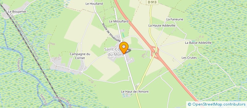 localisation de l'entreprise LES MARAIS DE CARENTAN à CARENTAN-LES-MARAIS