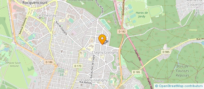 localisation de l'entreprise LES MARATHONIENS  VERSAILLES