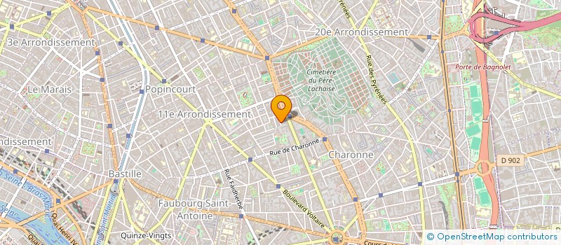 localisation de l'entreprise LES MARATHONIENS  PARIS