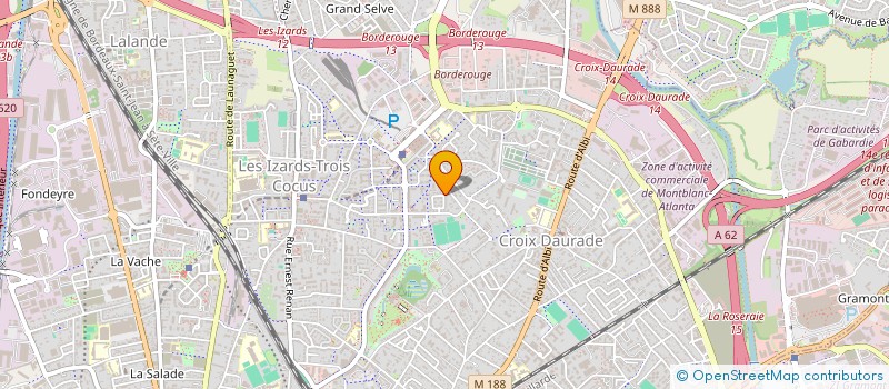 localisation de l'entreprise LES MARATHONIENS DU DIMANCHE à TOULOUSE