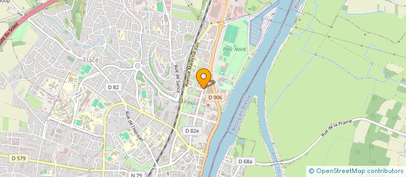 localisation de l'entreprise LES MARBETTES à MACON