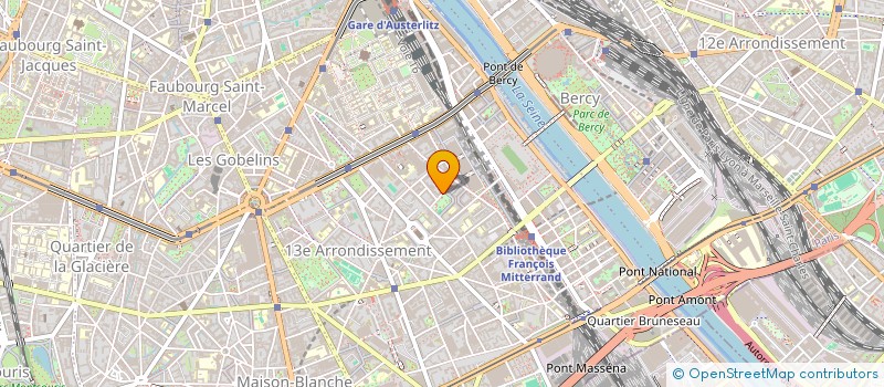 localisation de l'entreprise LES MARBRES D'EUROPE à PARIS