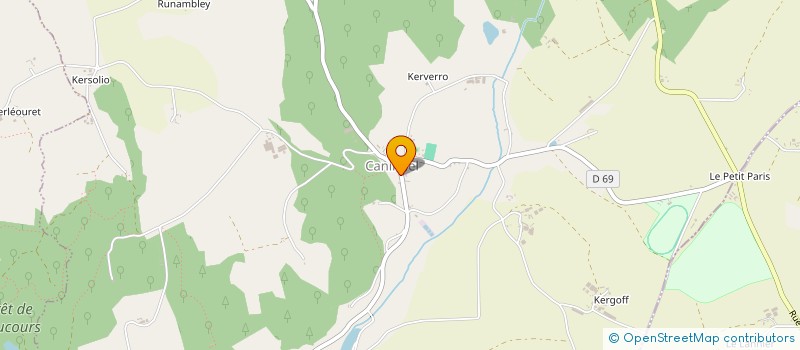 localisation de l'entreprise LES MARCASSINS  SAINTE-TREPHINE