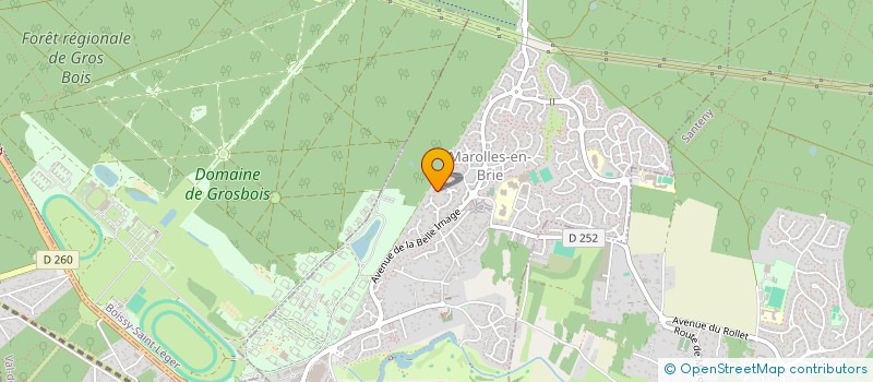 localisation de l'entreprise LES MARCASSINS  MAROLLES-EN-BRIE