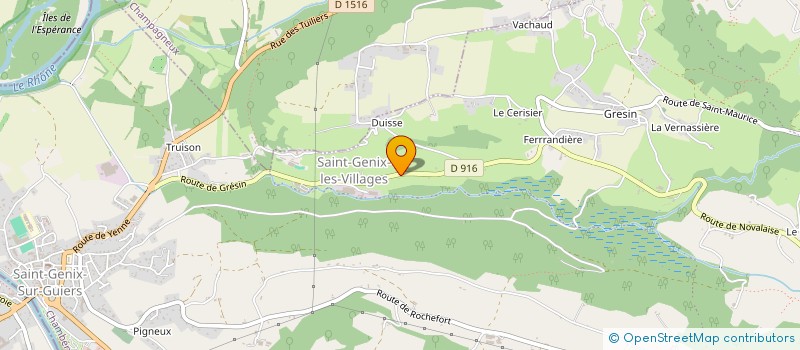 localisation de l'entreprise LES MARCASSINS EN 4L à SAINT-GENIX-LES-VILLAGES