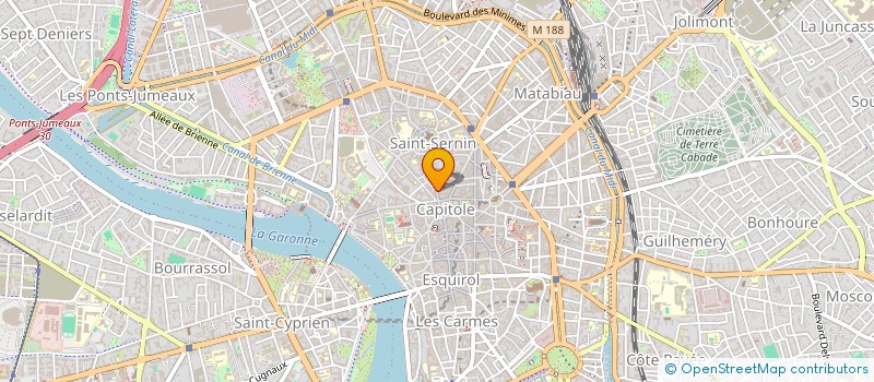 localisation de l'entreprise LES MARCHANDES  TOULOUSE