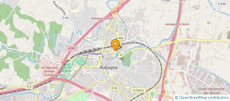 localisation de l'entreprise LES MARCHANDS FRANCAIS à AUBAGNE