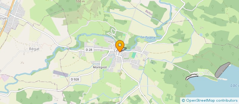 localisation de l'entreprise LES MARCHES DE LERAN à LERAN