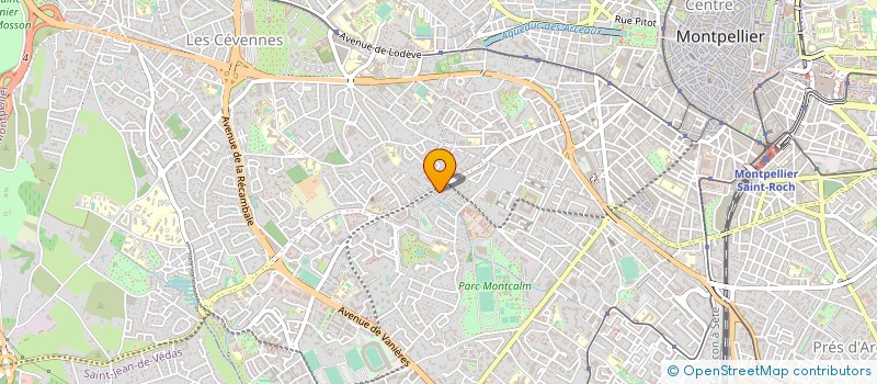 localisation de l'entreprise LES MARCHES LANGUEDOCIENS à MONTPELLIER