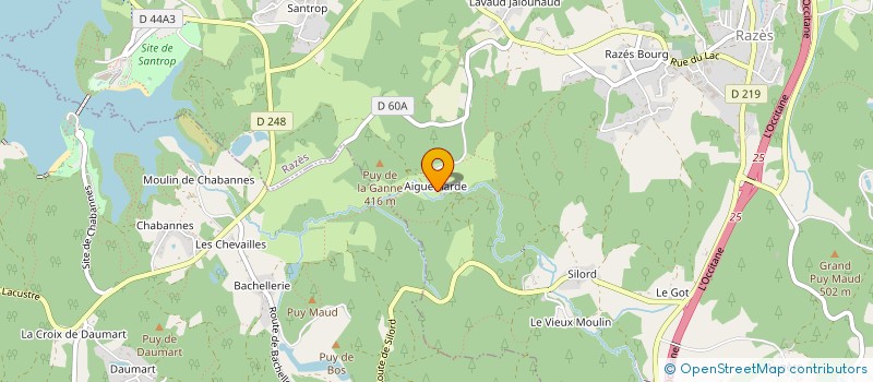 localisation de l'entreprise LES MARCHES PIEDS DE RAZES à RAZES