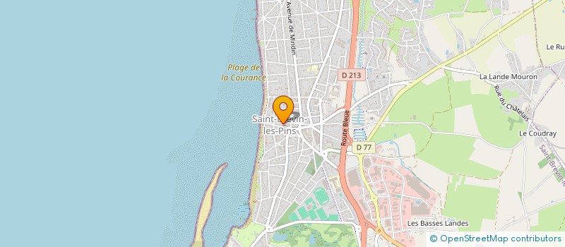 localisation de l'entreprise LES MARCHEURS DU JEUDI BREVINOIS à SAINT-BREVIN-LES-PINS
