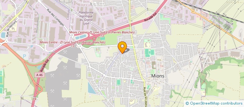 localisation de l'entreprise LES MARCUSSADES  MIONS