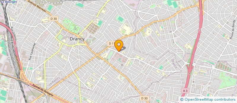 localisation de l'entreprise LES MARGINAUX à DRANCY