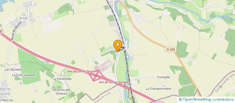 localisation de l'entreprise LES MARGOTS DE ROMAIN à DISSAY-SOUS-COURCILLON