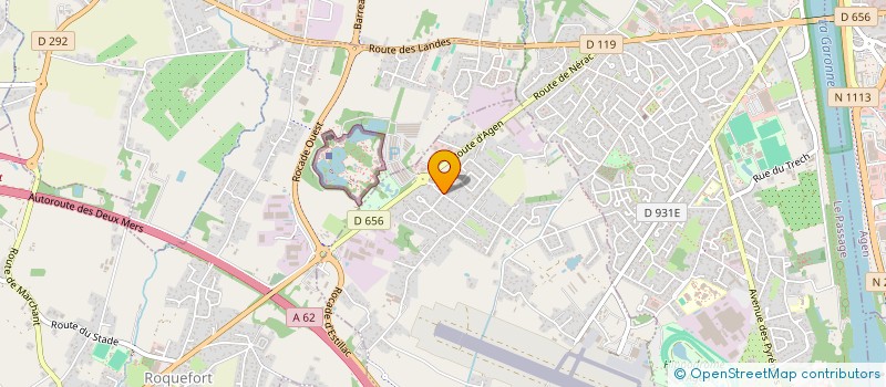 localisation de l'entreprise LES MARGOULINS AMPLIFIES  ESTILLAC