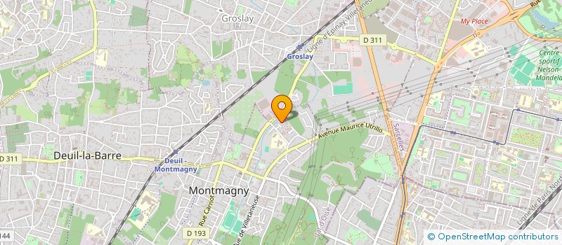 localisation de l'entreprise LES MARGUERITES  MONTMAGNY