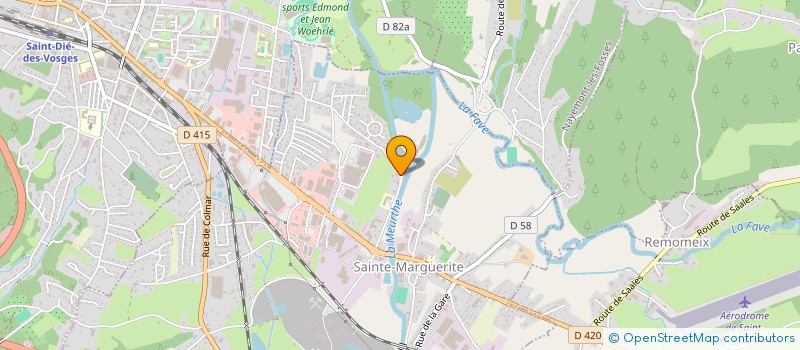 localisation de l'entreprise LES MARGUERITES  SAINTE-MARGUERITE