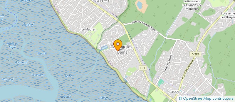 localisation de l'entreprise LES MARGUERITES  LANTON