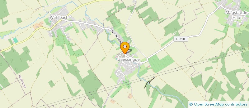 localisation de l'entreprise LES MARGUERITES  ZAESSINGUE