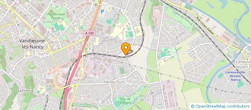 localisation de l'entreprise LES MARGUERITES  HEILLECOURT