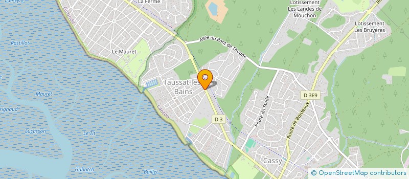 localisation de l'entreprise LES MARGUERITES - DUBARRY  LANTON