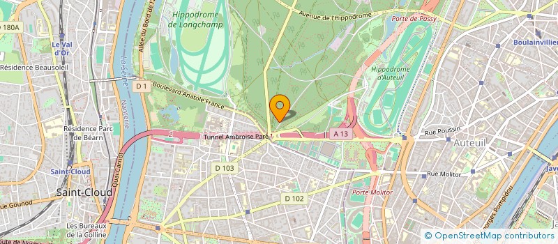 localisation de l'entreprise LES MARIAGES DE SOPHIE  PARIS