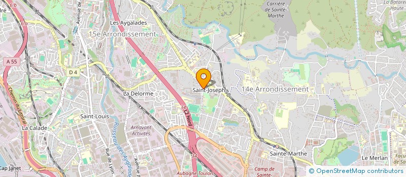 localisation de l'entreprise LES MARIANNES D ICI ET D AILLEURS à MARSEILLE