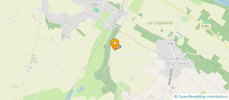 localisation de l'entreprise LES MARIE à SAINT-BRISSON-SUR-LOIRE