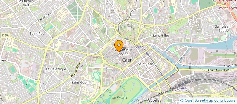 localisation de l'entreprise LES MARIE AU NEZ TRISTE  CAEN