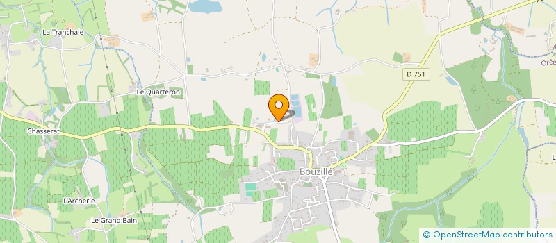 localisation de l'entreprise LES MARIEES D AURELIE à OREE-D'ANJOU