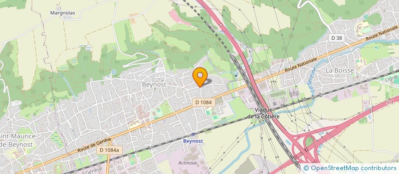 localisation de l'entreprise LES MARIETTES à BEYNOST