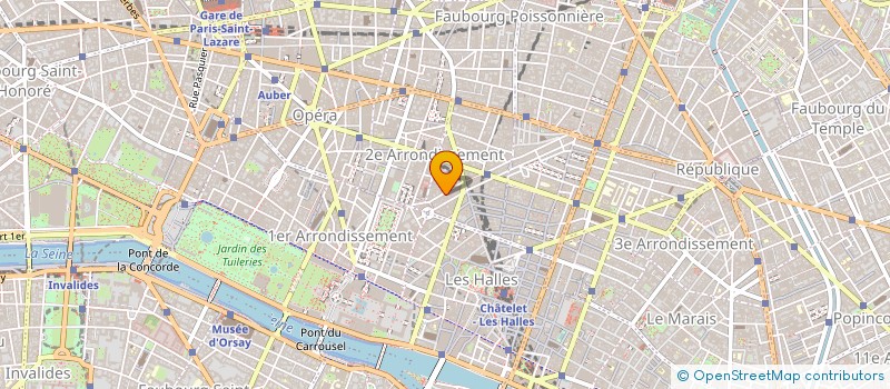 localisation de l'entreprise LES MARINES SPORTIVES DU CENTRE à PARIS