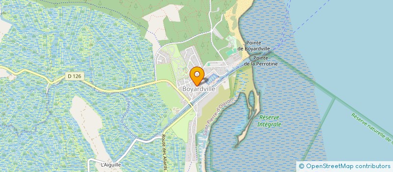 localisation de l'entreprise LES MARINIERES D'OLERON à SAINT-GEORGES-D'OLERON