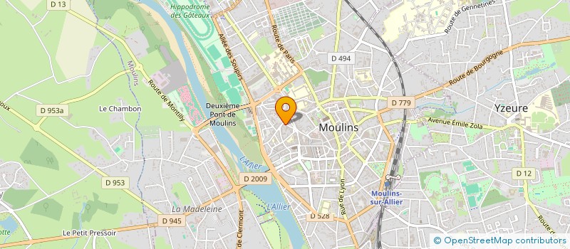 localisation de l'entreprise LES MARINIERS 2.0 à MOULINS