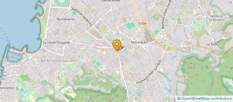 localisation de l'entreprise LES MARINS DU DESERT à MARSEILLE