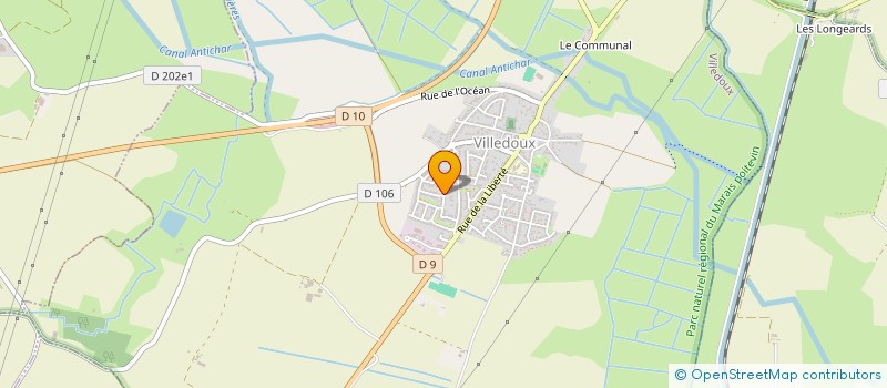 localisation de l'entreprise LES MARITIMES  VILLEDOUX