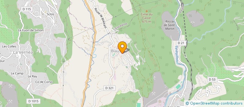 localisation de l'entreprise LES MARLOU  BLAUSASC