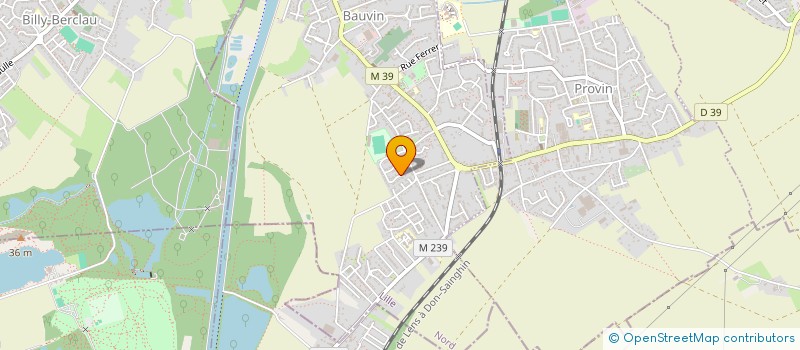 localisation de l'entreprise LES MARMAILLES EVENTS  BAUVIN