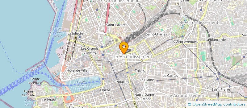 localisation de l'entreprise LES MARMIT(H)EUREUSES à MARSEILLE