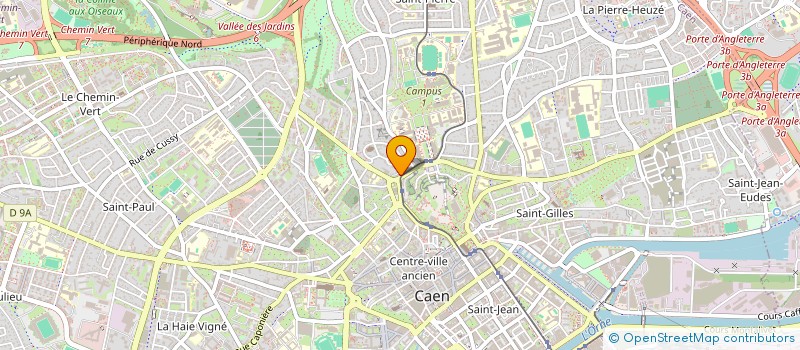 localisation de l'entreprise LES MARMITES à CAEN