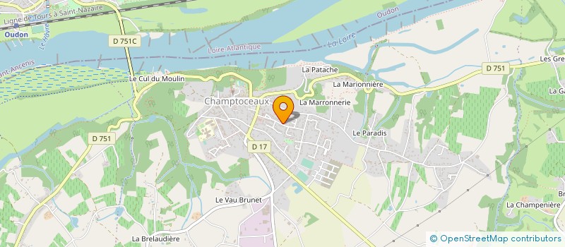 localisation de l'entreprise LES MARMITONS à OREE-D'ANJOU