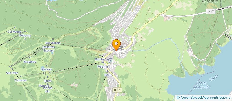 localisation de l'entreprise LES MARMOTTES à LES ANGLES