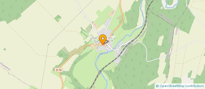 localisation de l'entreprise LES MARMOTTES à HARREVILLE-LES-CHANTEURS