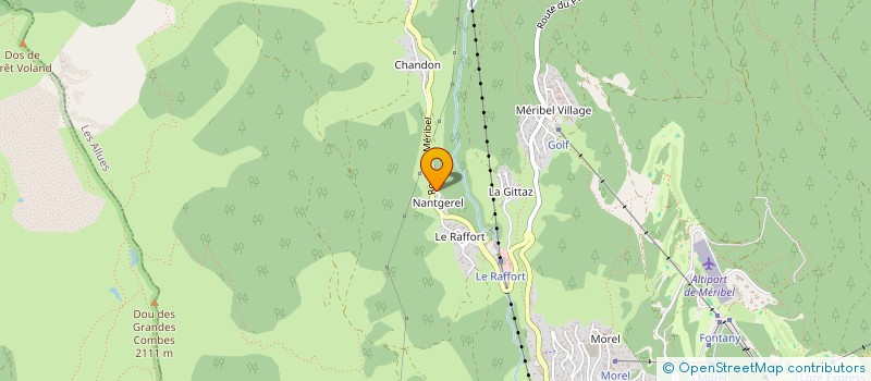 localisation de l'entreprise LES MARMOTTES à LES ALLUES