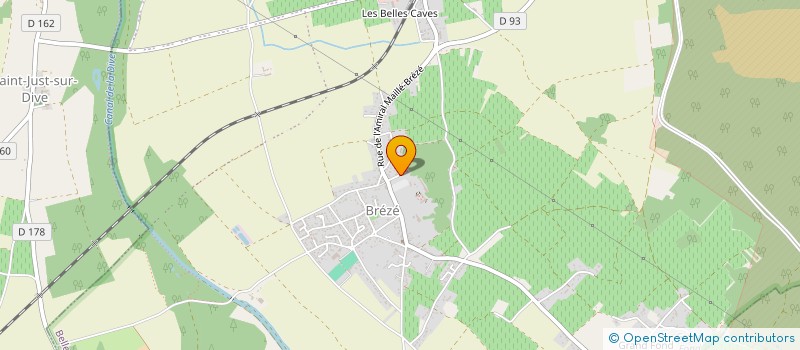 localisation de l'entreprise LES MARMOTTES  BELLEVIGNE-LES-CHATEAUX