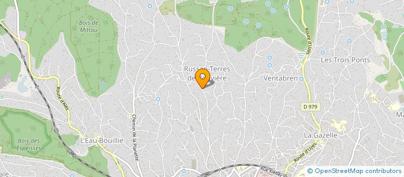 localisation de l'entreprise LES MARMOTTES  NIMES