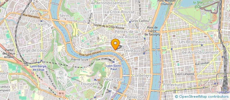 localisation de l'entreprise LES MARMOTTES POLYGLOTTES à LYON